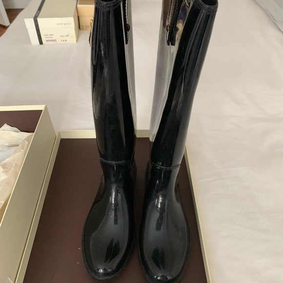 COACH rain boots - Picture 1 of 5
